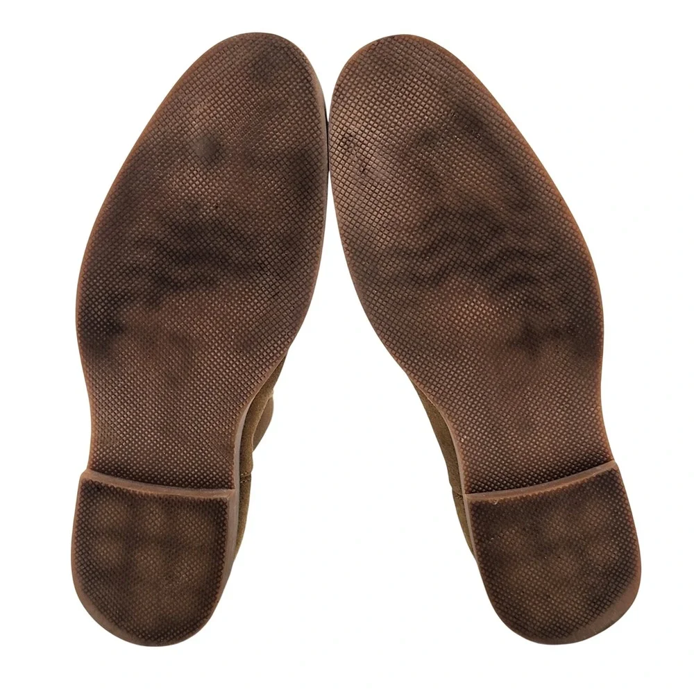Abound Mens Chelsea Boots 11.5M Tan‎ Suede Water Resistant Ortholite